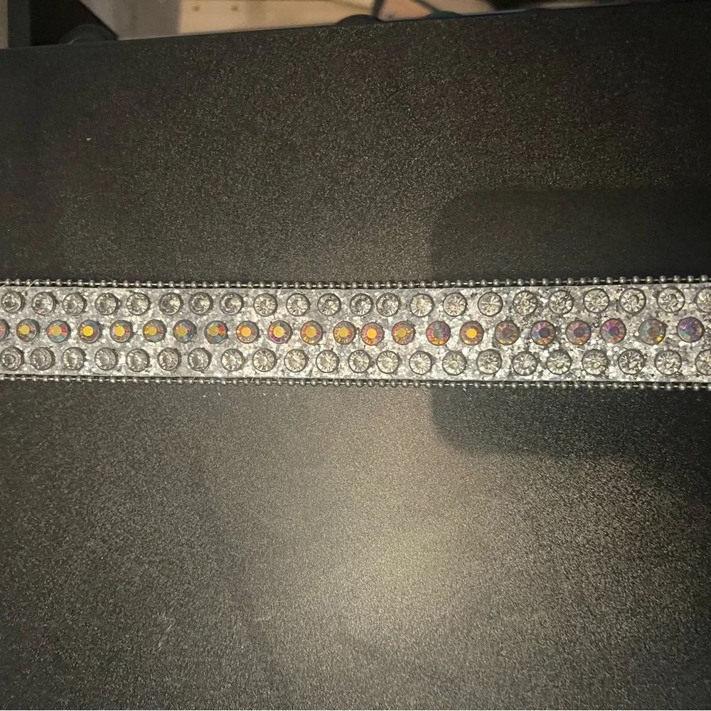 Whippy Rhinestone Western (Silver) - Picture 3 of 3